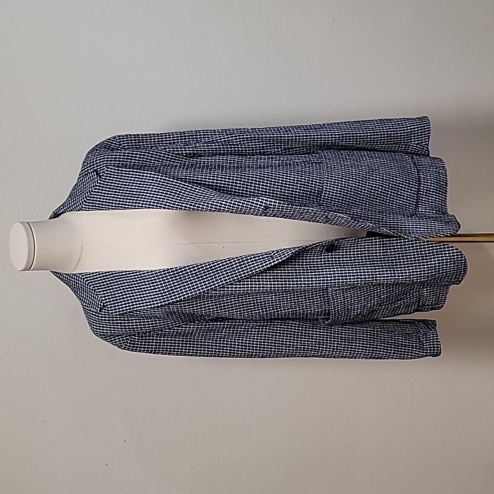 Zara Men's Plaid Two Button Blazer Size XL